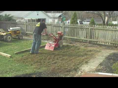 Tilling A New Garden Youtube