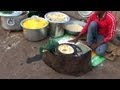 Indian Street Food in Old Delhi - Gali Paranthe Wali, Naan Bread and Spice Market