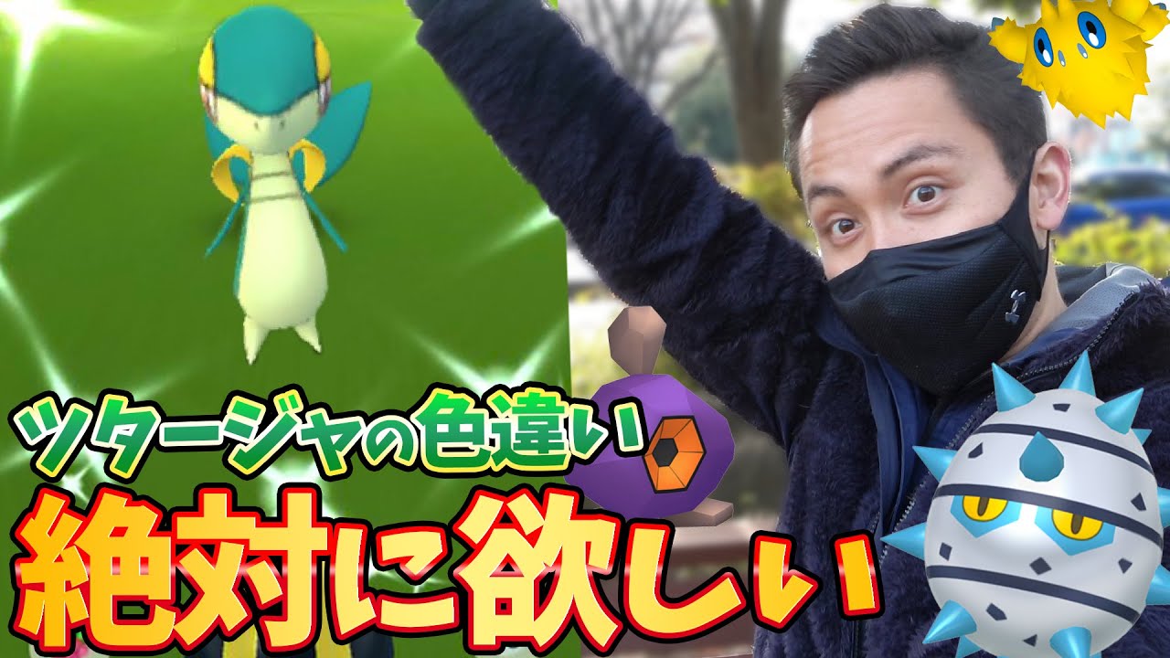 ツタージャ色違い実装 野生のズルッグ テッシードも光れ ポケモンgo News Wacoca Japan People Life Style