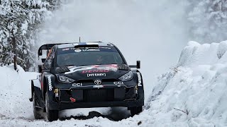Shakedown Wrc Rally Sweden 2024 | Action Snow