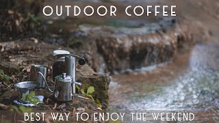 Outdoor Coffee: Making V60 Coffee In The Wild Forest