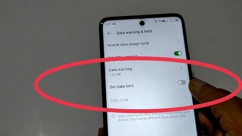 Tecno camon 17 data limit settings | How to enable data data limit,mobile data limit set kaise karen