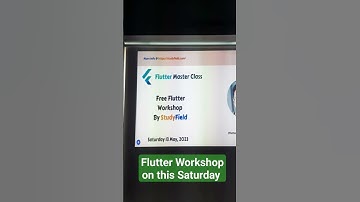 day of life as Flutter Developer Trainer 👨‍💻 #flutter #shortvideo #programming