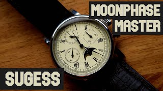 An Intricate $180 Beauty! | The Sugess Moonphase Master