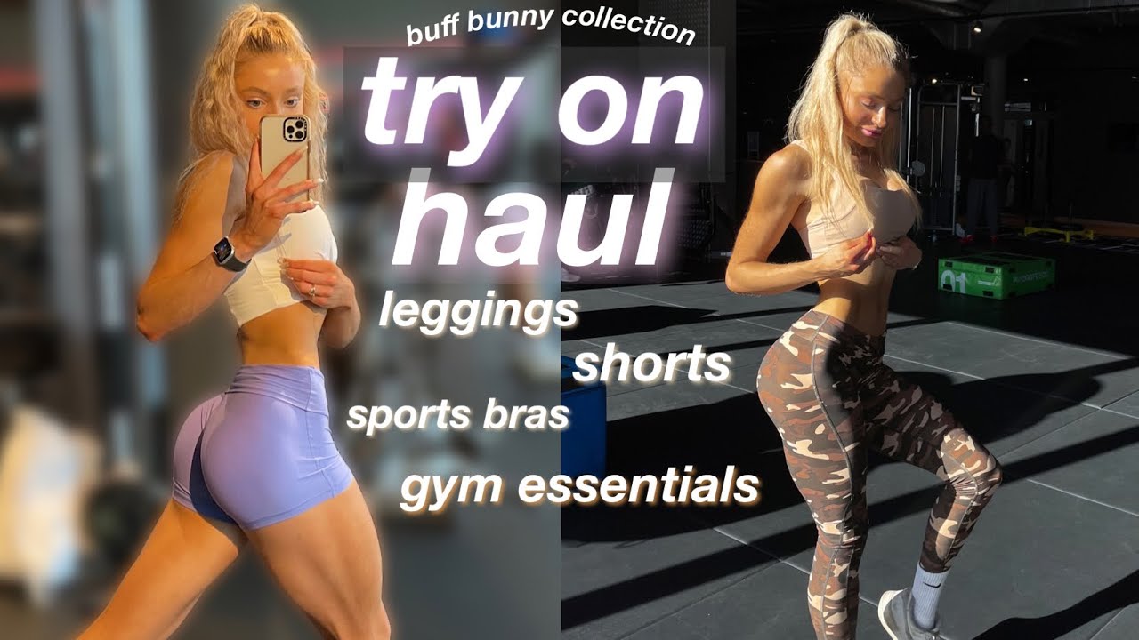 BUFF BUNNY HONEST REVIEW AND TRY ON HAUL: leggings, shorts, sports bras,  activewear essentials 