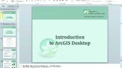3-Introduction to ArcGIS Desktop