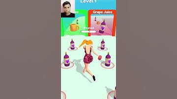 Juice Run 3D 🍅😚👸 IOS Android All Levels Gameplay Game Levels #1 CMM94 JV43L