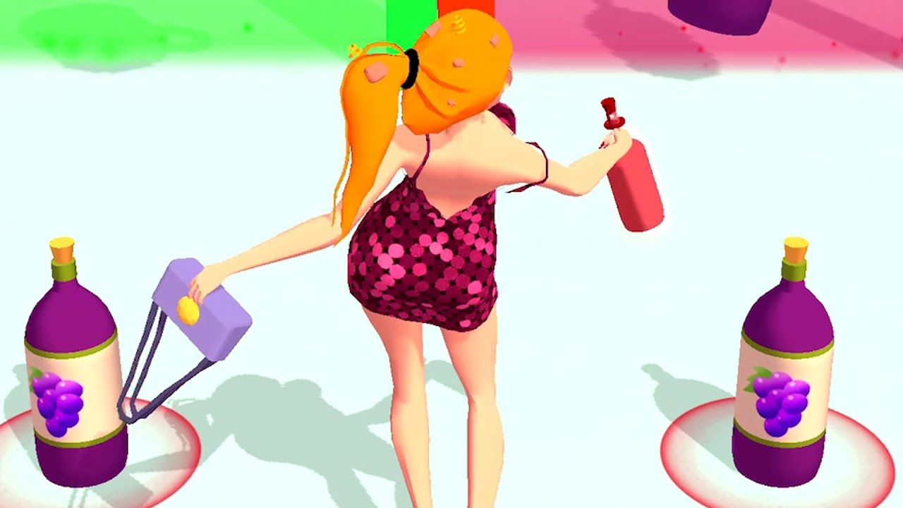 Juice Run 3D 🍅😚👸 IOS Android All Levels Gameplay Game Levels #1 CMM94 JV43L