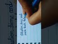 Situation, time and people teach better lesson than a book  #viral #handwriting #youtubeshorts  #art