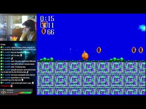 Sonic Chaos – Tails - Rings – Sleeping Egg Zone 3 【82】 WR