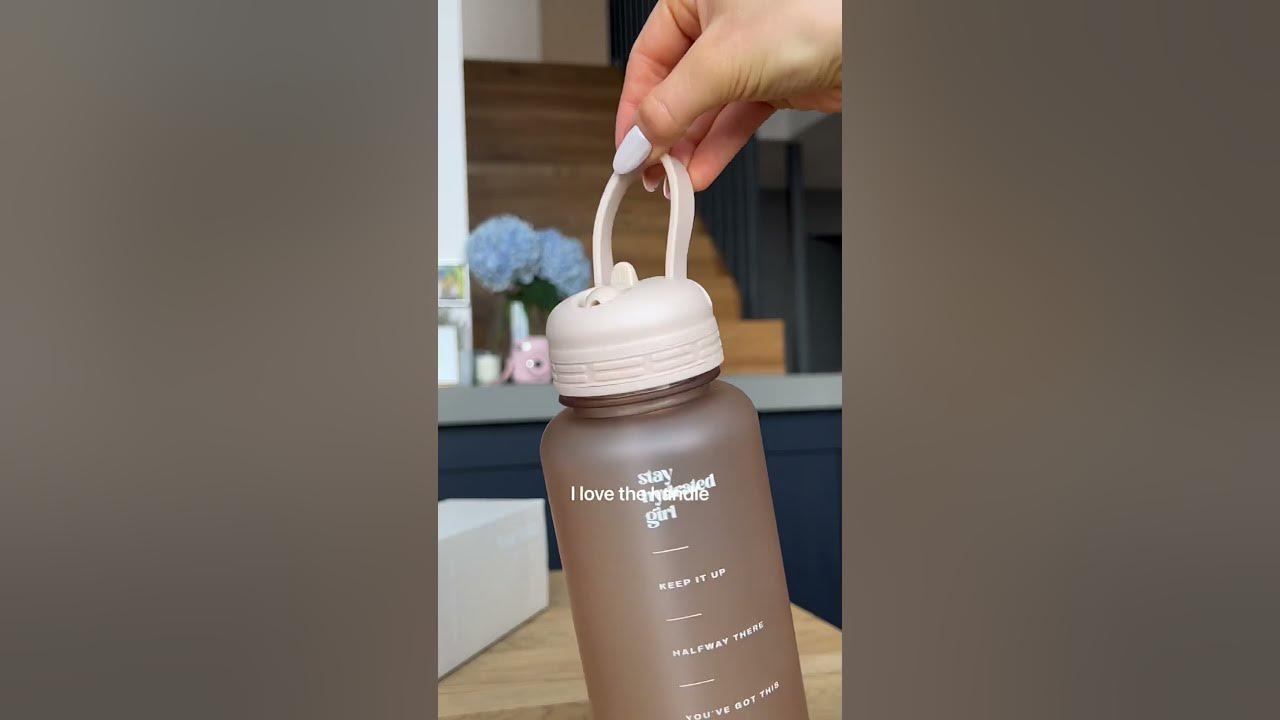 Stay Hydrated with this Motivational Water Bottle