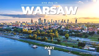 One Day In Warsaw Poland Part 1 4K 60Fps There Is So Much To See In This Beautiful City