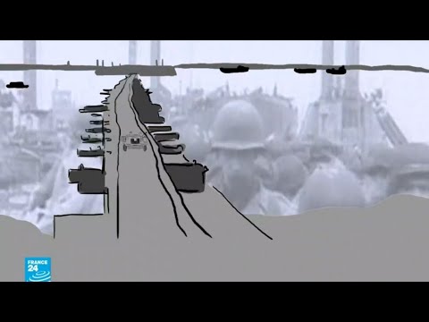 إنزال النورماندي الحلفاء بنوا ميناء اصطناعيا لعبور القوات والمعدات القتالية عبر بحر المانش