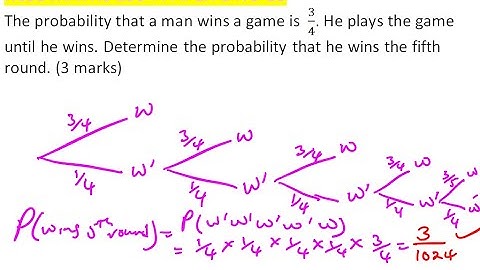 1994 KCSE MATHS PAPER 1 NO 15 ON PROBABILITY