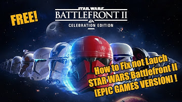 How to Fix not Lauch STAR WARS Battlefront II [EPIC GAMES VERSION] #starwars #epicgames #origin #fix