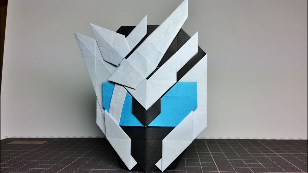 ゼロワン折り紙 仮面ライダー亡 Origami Kamen Rider Mask アプリ折り紙 Apri Origami 折り紙モンスター