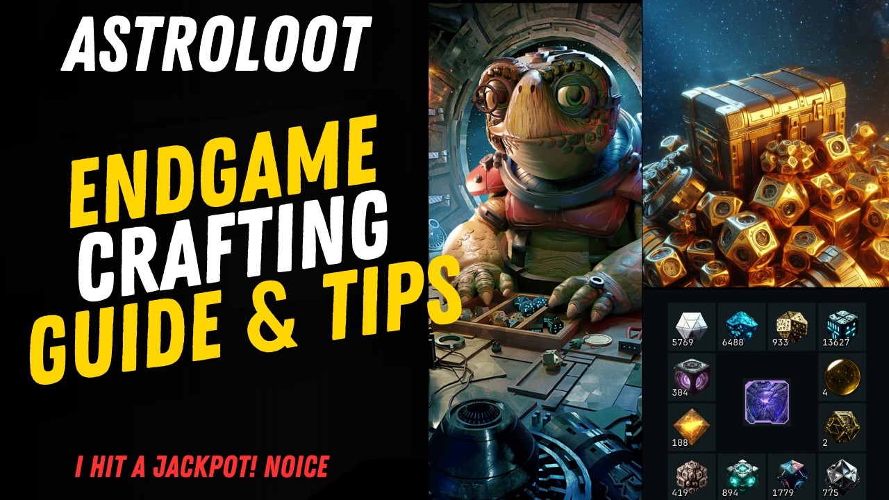 ASTROLOOT! // Руководство и советы по крафту в эндгейме // Как создавать оружие, карты, чипы и пе...