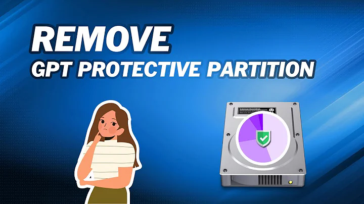 Remove GPT Protective Partition (Without Data Loss)