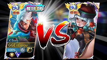Xborg Vs Ruby | EXP Lane | Metro Zero Skin | MLBB