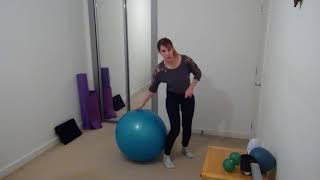 Stability Ball with Chair and Mat alternatives