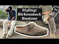 Favorite Sandals: The Birkenstock Bostons (4 Outfits)