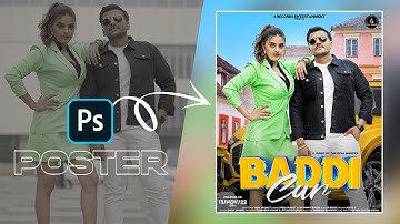 HOW TO MAKE SONG POSTER IN PHOTOSHOP | SPEED ART | TUTORIAL | SK CREATIONS