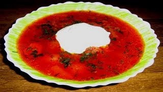 Как приготовить красный борщ 1 рецепт. | How to cook red borscht 1recipe.