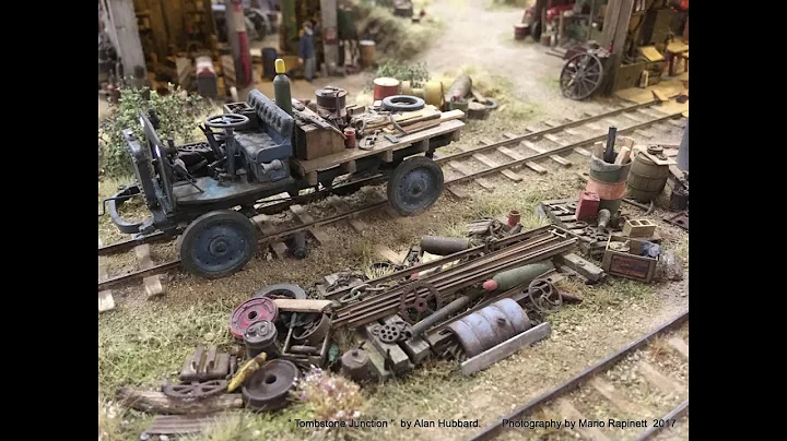 ALAN HUBBARD.. RAILROAD WORKSHOP.  BEST AMAZING DE...