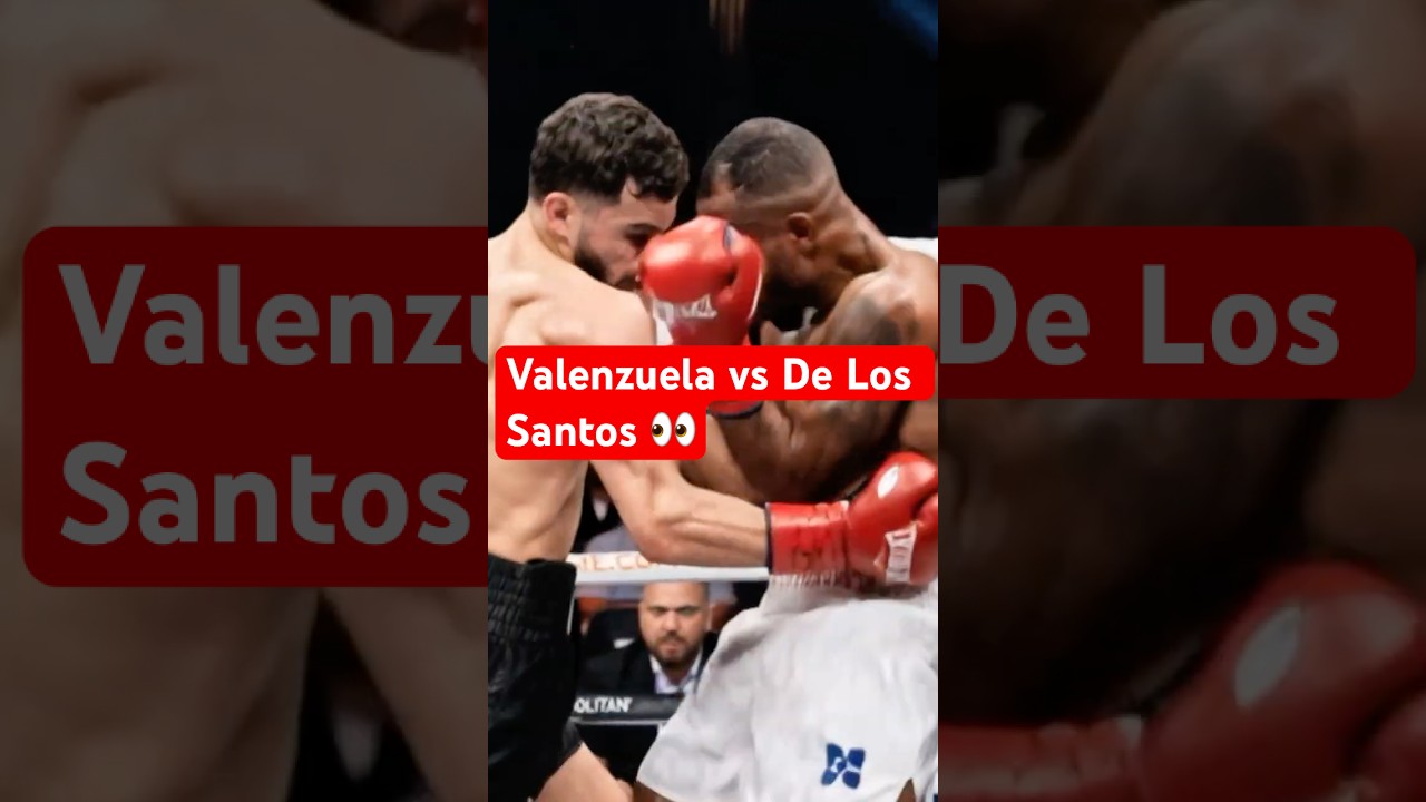 Valenzuela vs De Los Santos 👀 ROUND 1 | AI Boxing Fight