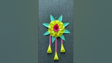 How to make wall hanging / Wall decoration ideas #shorts #wallhanging #diy #craft