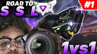 There are the most INSANE shots I have ever hit in game! | ROAD TO SUPERSONIC LEGEND 1V1- EPISODE #1