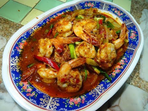 กุ้งกระเทียมพริกไทย | FoodTravel. 