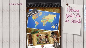 Using ZoomNotes- Making Washi Tape In Seconds