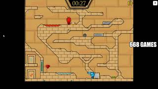 Fireboy and Watergirl 2 (Light Temple) - Level 5