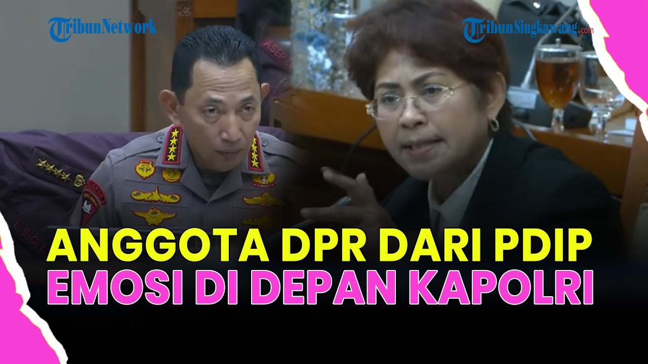 🔴RAPAT DPR DENGAN KAPOLRI MEMANAS, ANGGOTA DPR DARI PDIP SOROT REFORMASI POLRI