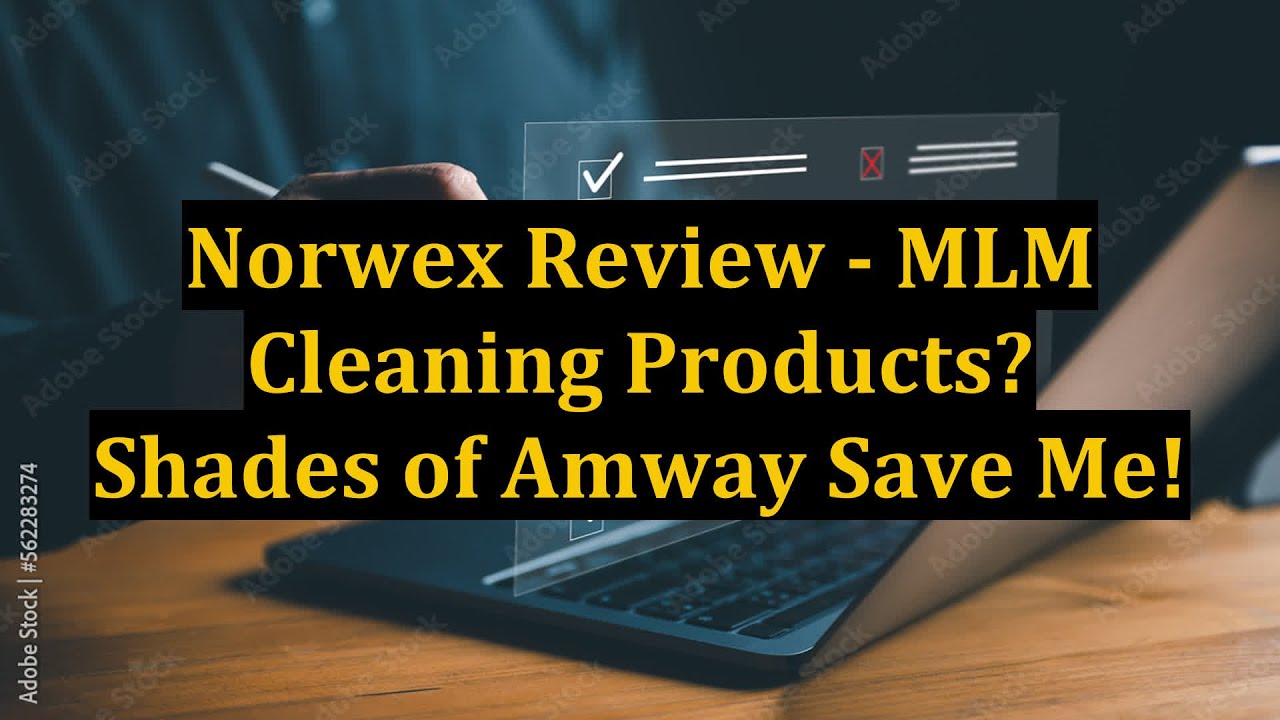 Norwex Review - MLM Cleaning Products? Shades of Amway Save Me!