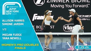 2024 APP Zimmer Biomet New York City Open I Harris/Jardim vs. Fudge/Newell | Women's Doubles Final