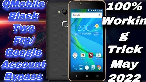 QMOBILE BLACK TWO 6.0 Frp Unlock Without Pc New Update 2022||Bypass Google Account Lock 100% Working