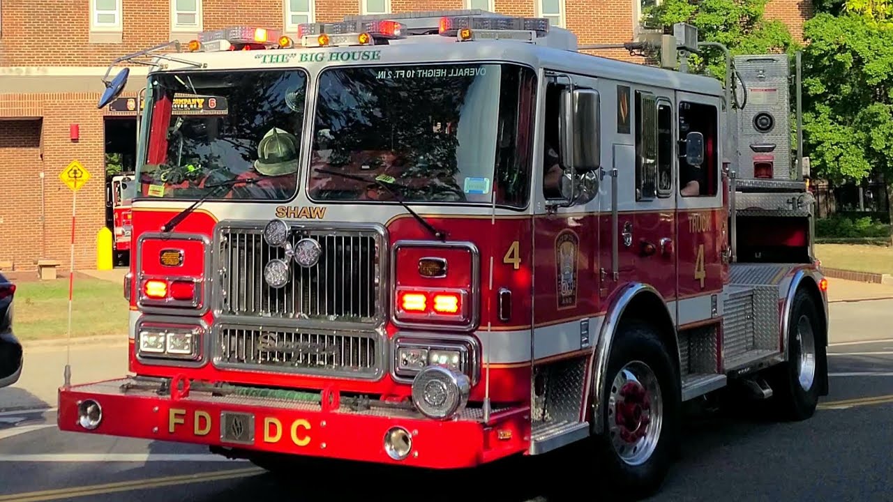 DCFD Truck 4 Responding 9-3-2025 - YouTube