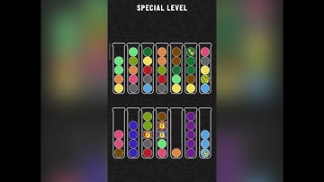 Ball Sort Special Level - Locked Ball (after Level 415)