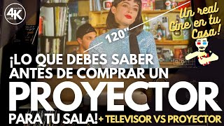 ¡Ve esto ANTES de comprar un PROYECTOR ! Tips y Consejos para elegir el mejor Proyector para tu SALA