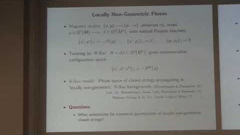 Richard Szabo - Higher quantisation of twisted Poisson structures: A case study