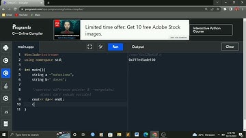 Tugas Pointer - Program Sederhana Menggunakan Bahasa C++