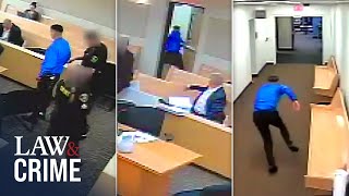 The Wildest Courtroom Escape Attempts Caught on Camera