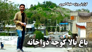 Bagh Bala, Dawakhana street in Hafiz Amiri report / باغ بالا کوچه دواخانه در گزارش حفیظ امیری