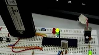 PIC16F877A LED blinking