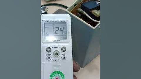 Cách dò tần số máy lạnh bằng remot đa năng