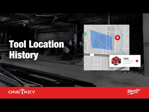 Access Tool Location History: Tool Tracking | One-Key Support for iOS