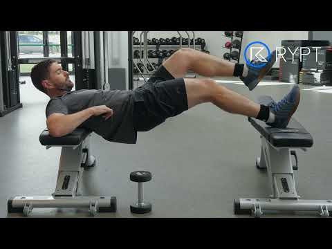 SL Hamstring Bridge (20 degrees)