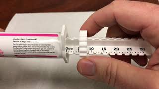 How to Use the Pro-Pectalin Dial A Dose Syringe